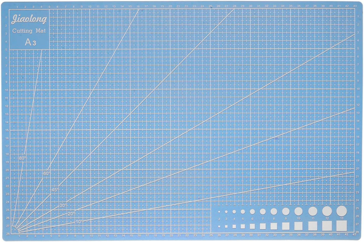 A5 Self-Healing Cutting Mat 9"x6" Craft Cutting Board for DIY Art Work Sewing Cutting, Black