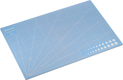 A5 Self-Healing Cutting Mat 9"x6" Craft Cutting Board for DIY Art Work Sewing Cutting, Black