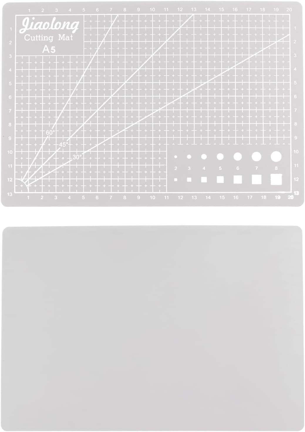 A5 Self-Healing Cutting Mat 9"x6" Craft Cutting Board for DIY Art Work Sewing Cutting, Black