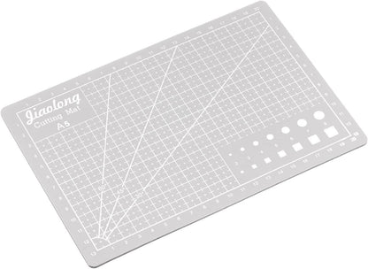 A5 Self-Healing Cutting Mat 9"x6" Craft Cutting Board for DIY Art Work Sewing Cutting, Black