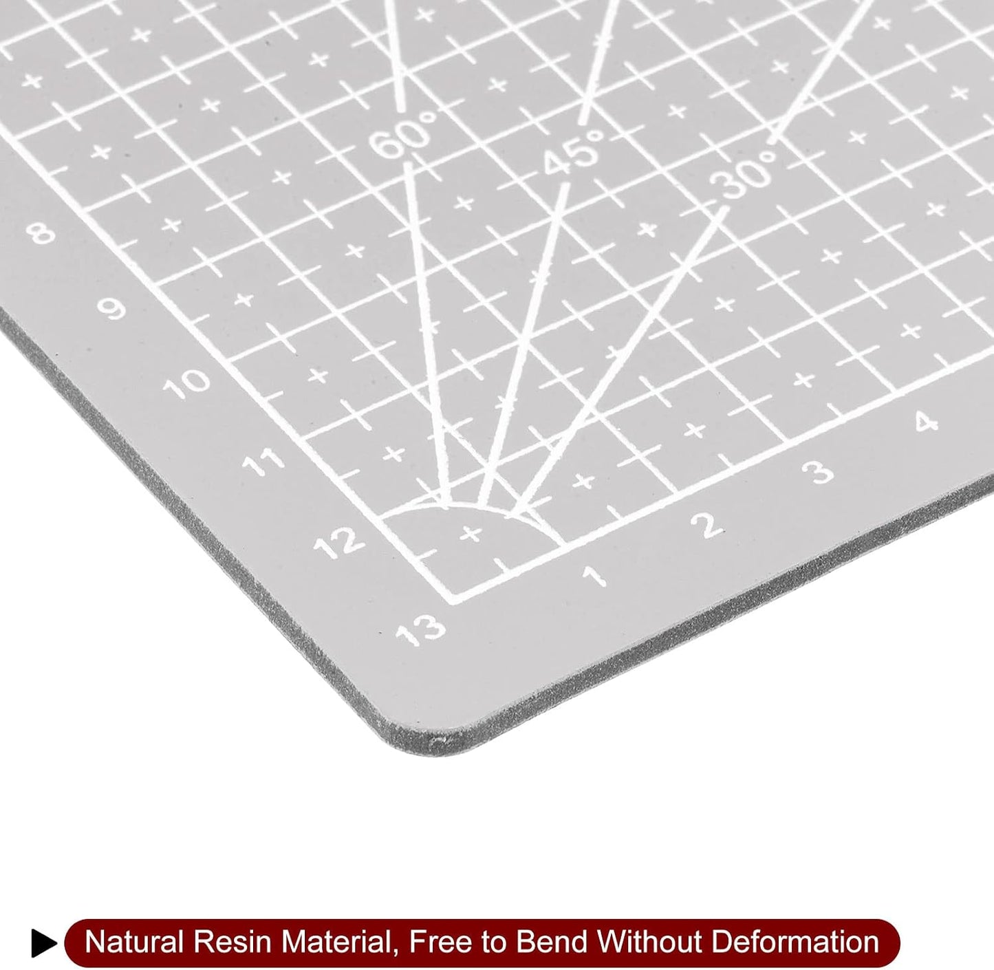 A5 Self-Healing Cutting Mat 9"x6" Craft Cutting Board for DIY Art Work Sewing Cutting, Black