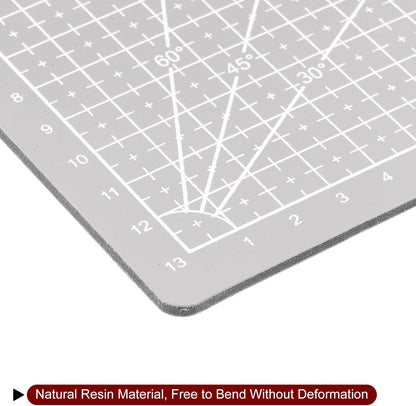 A5 Self-Healing Cutting Mat 9"x6" Craft Cutting Board for DIY Art Work Sewing Cutting, Black