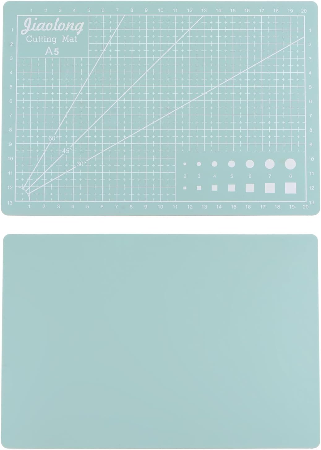 A5 Self-Healing Cutting Mat 9"x6" Craft Cutting Board for DIY Art Work Sewing Cutting, Black