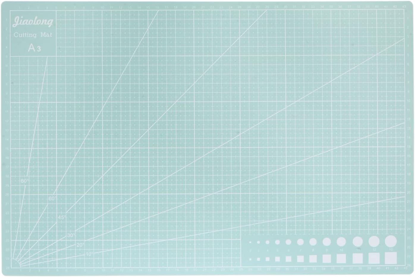 A5 Self-Healing Cutting Mat 9"x6" Craft Cutting Board for DIY Art Work Sewing Cutting, Black