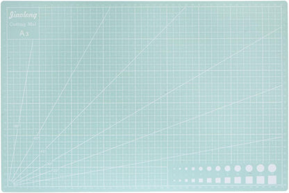 A5 Self-Healing Cutting Mat 9"x6" Craft Cutting Board for DIY Art Work Sewing Cutting, Black