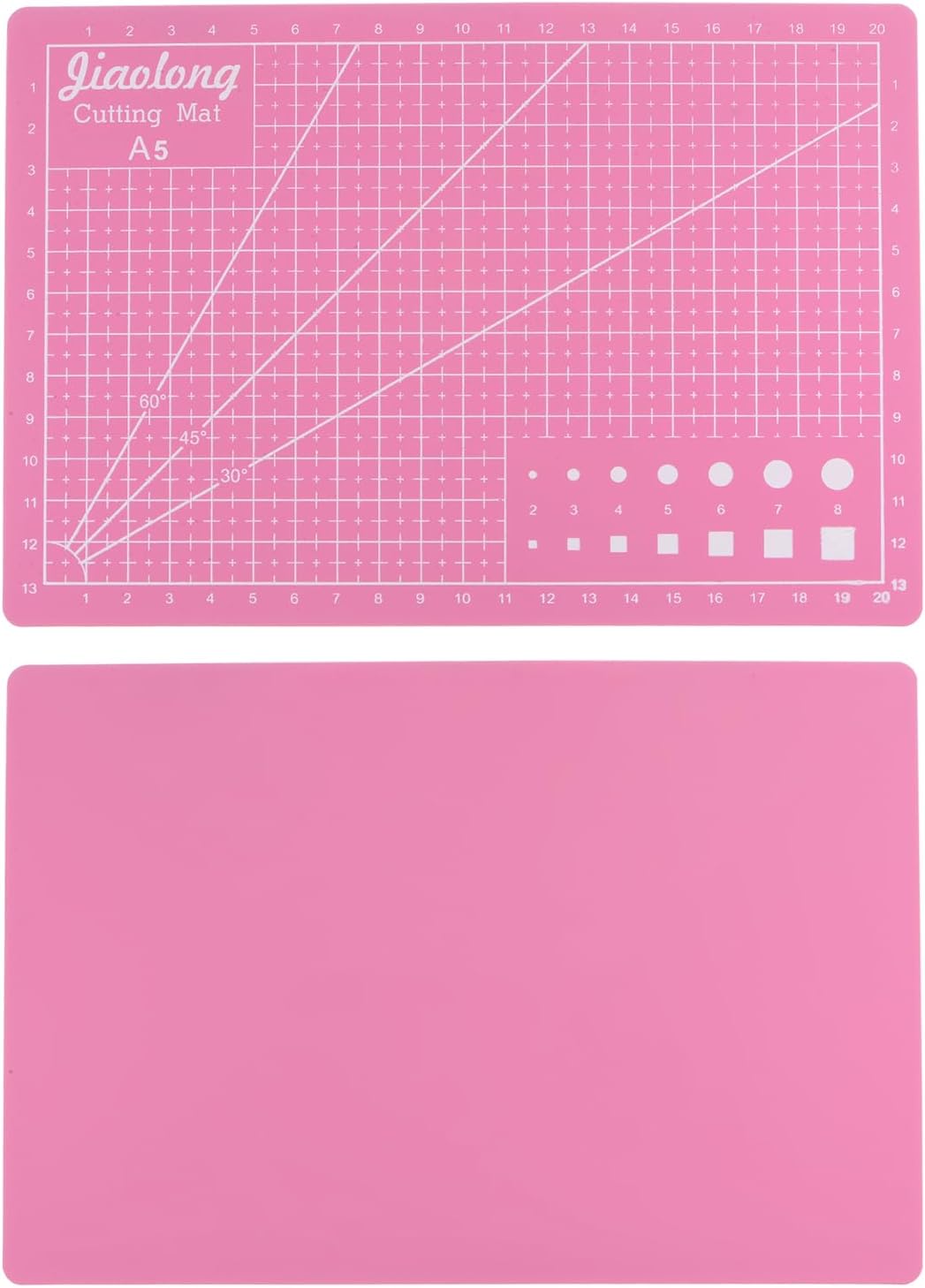 A5 Self-Healing Cutting Mat 9"x6" Craft Cutting Board for DIY Art Work Sewing Cutting, Black