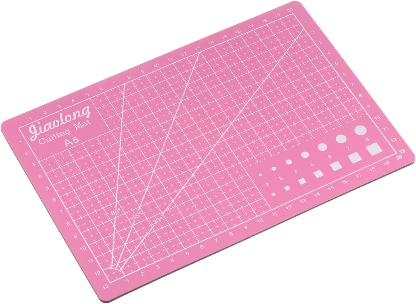 A5 Self-Healing Cutting Mat 9"x6" Craft Cutting Board for DIY Art Work Sewing Cutting, Black