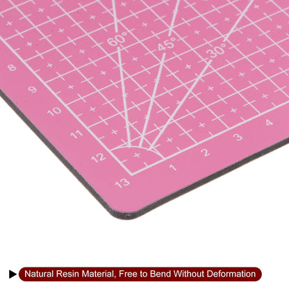 A5 Self-Healing Cutting Mat 9"x6" Craft Cutting Board for DIY Art Work Sewing Cutting, Black