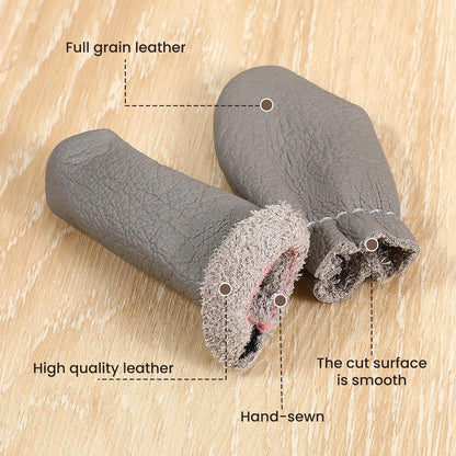 4 Pairs Needle Felting Finger Guards Felting Finger Protector Embroidery Crochet Protector Fingers Thumb Protection Thimble Guards Tools Needlework Handmaking Thimbles Pads for Hand Craft Sewing