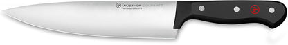 Wüsthof Gourmet 4-Piece Chef's Knife Set, Black