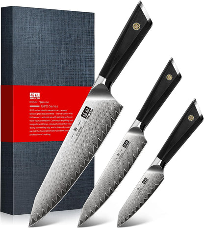 Damascus Chef Knife 8 inch, 67-Layer High Carbon Steel