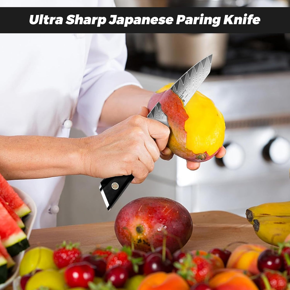 Damascus Chef Knife 8 inch, 67-Layer High Carbon Steel