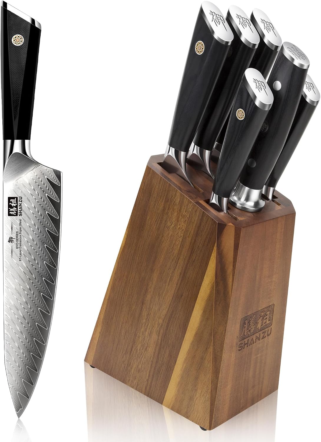 Damascus Chef Knife 8 inch, 67-Layer High Carbon Steel