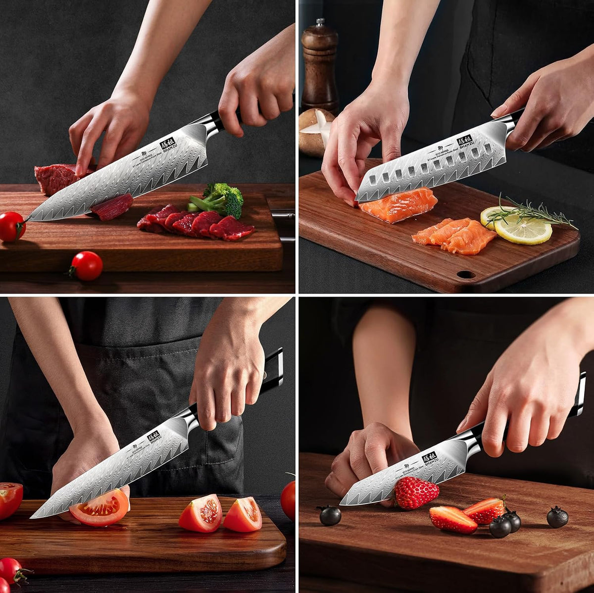 Damascus Chef Knife 8 inch, 67-Layer High Carbon Steel