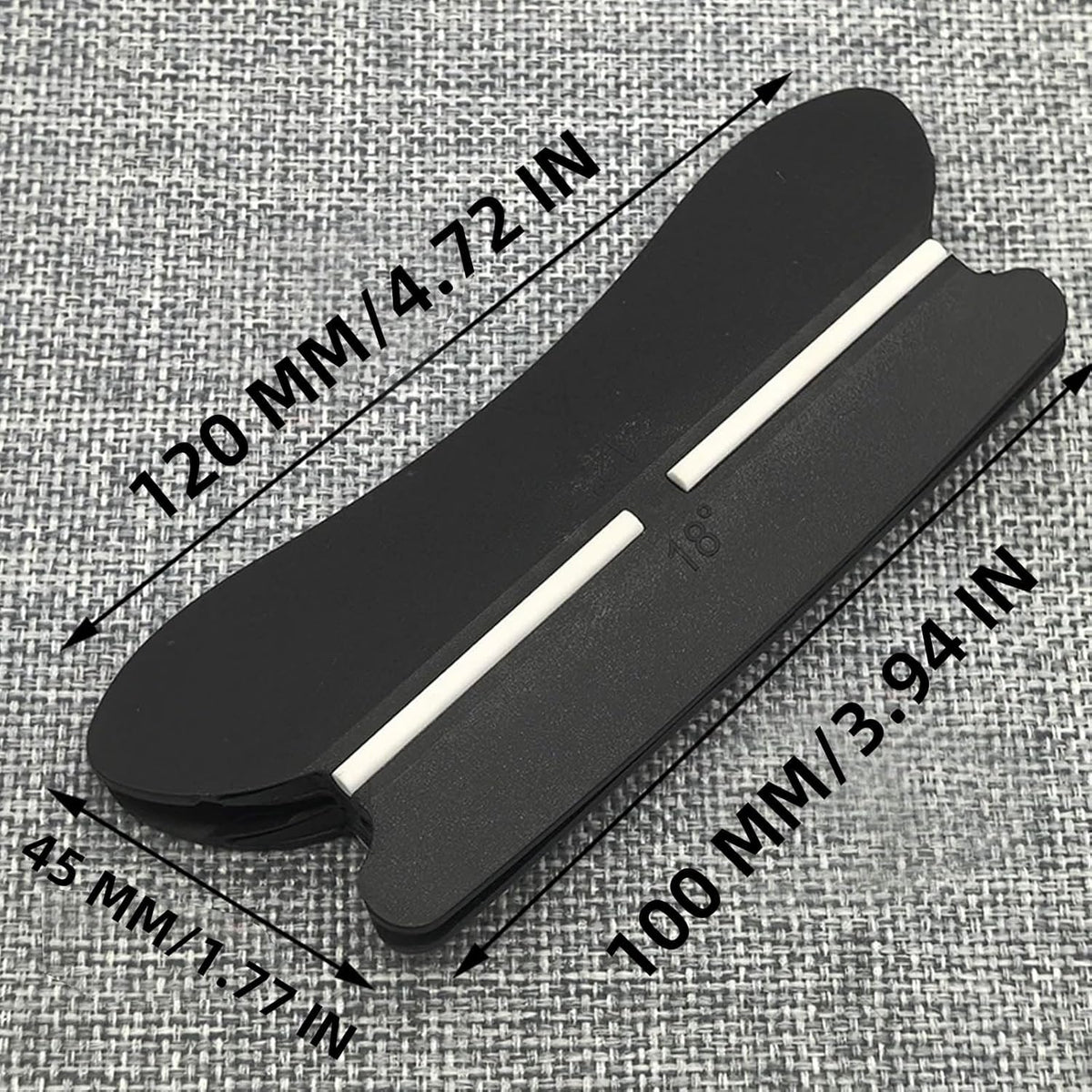 Black knife sharpener Angle Guide. Whetstone Knife Blade Sharpener Sharpening Stone Angle Guide 5-Pack, 4 Angles-12°, 14°, 18°, 30°, Perfect Assistance for Grinding Knife Blade