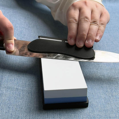 Black knife sharpener Angle Guide. Whetstone Knife Blade Sharpener Sharpening Stone Angle Guide 5-Pack, 4 Angles-12°, 14°, 18°, 30°, Perfect Assistance for Grinding Knife Blade