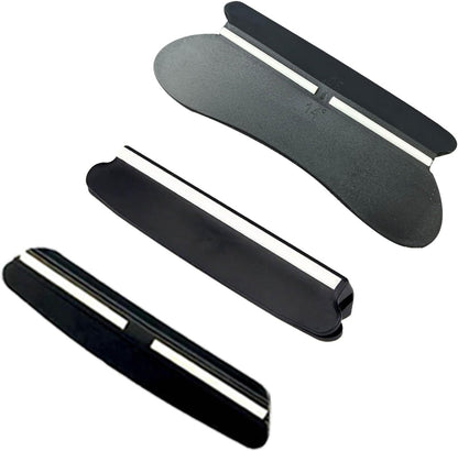 Black knife sharpener Angle Guide. Whetstone Knife Blade Sharpener Sharpening Stone Angle Guide 5-Pack, 4 Angles-12°, 14°, 18°, 30°, Perfect Assistance for Grinding Knife Blade