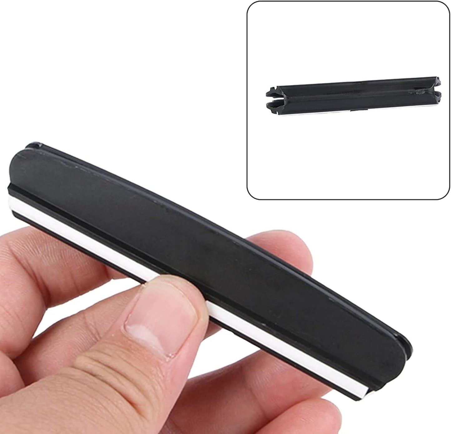 Black knife sharpener Angle Guide. Whetstone Knife Blade Sharpener Sharpening Stone Angle Guide 5-Pack, 4 Angles-12°, 14°, 18°, 30°, Perfect Assistance for Grinding Knife Blade