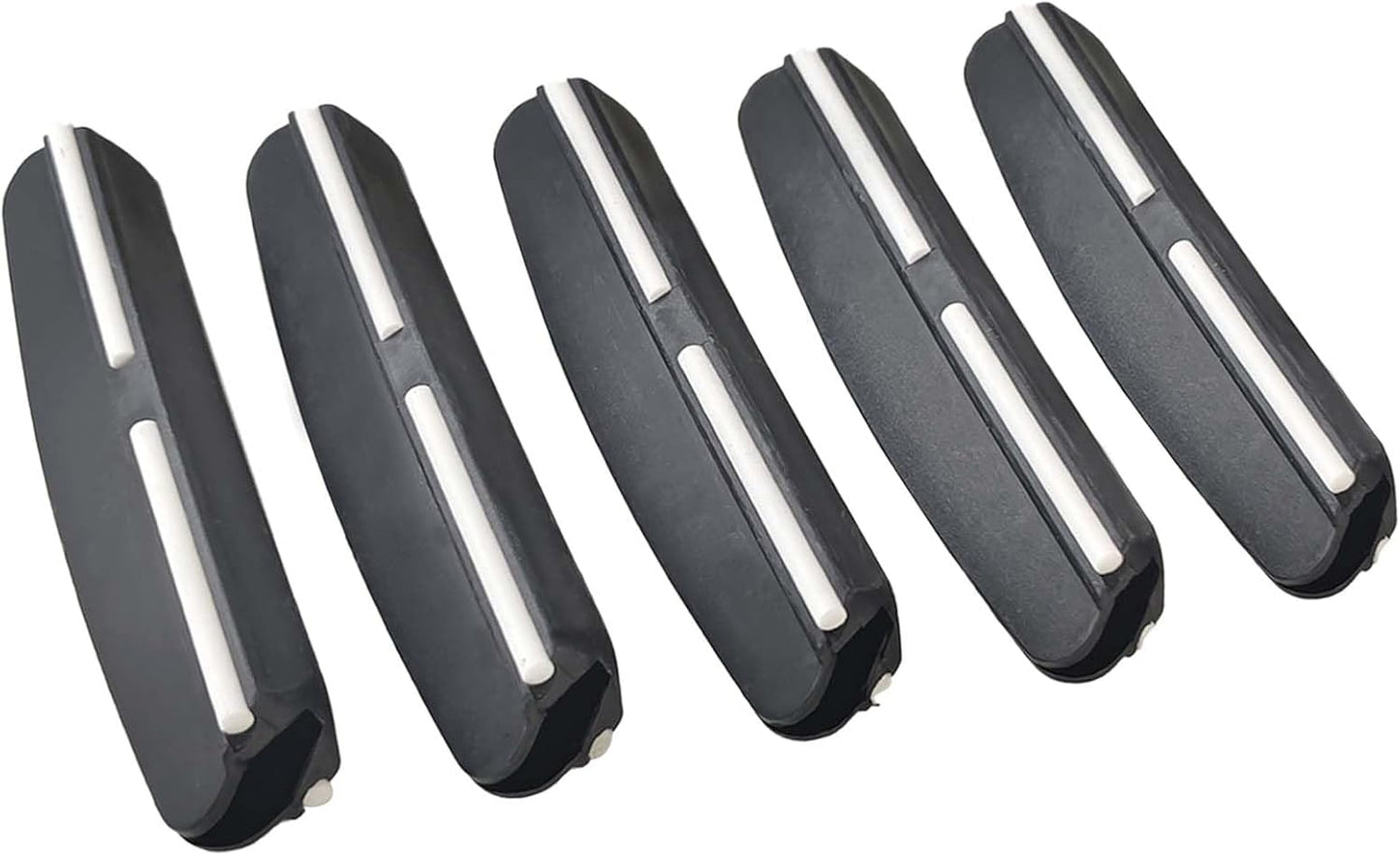 Black knife sharpener Angle Guide. Whetstone Knife Blade Sharpener Sharpening Stone Angle Guide 5-Pack, 4 Angles-12°, 14°, 18°, 30°, Perfect Assistance for Grinding Knife Blade
