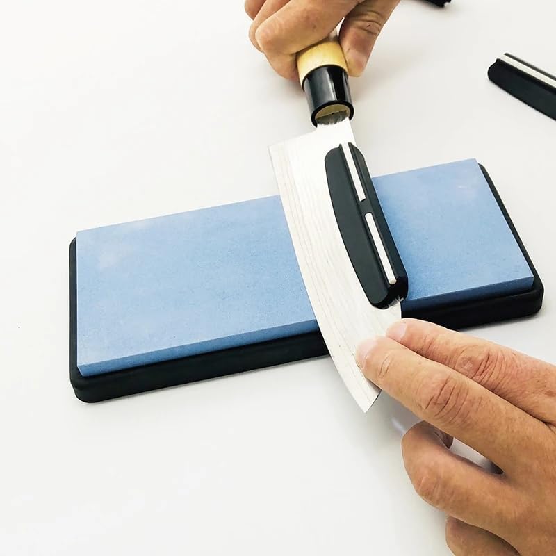 Black knife sharpener Angle Guide. Whetstone Knife Blade Sharpener Sharpening Stone Angle Guide 5-Pack, 4 Angles-12°, 14°, 18°, 30°, Perfect Assistance for Grinding Knife Blade