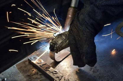Welding Gloves Large 16 Inches 932℉ Heat Resistant Leather Forge/Mig/Stick Fire Resistant Gloves