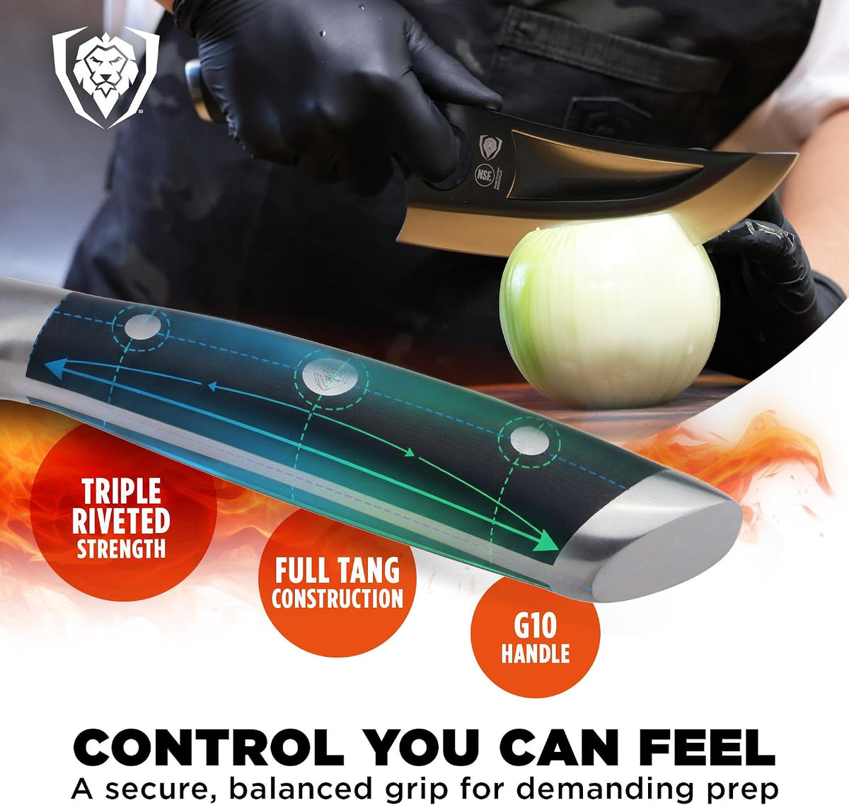 4-Pc Knife Set - Slicing, Butcher, Boning & Venator