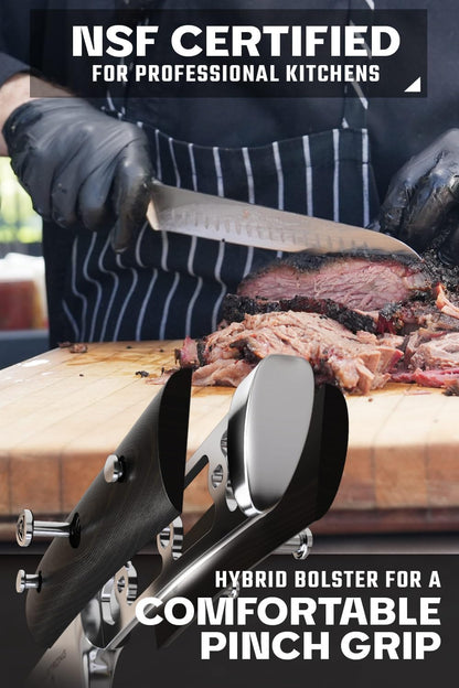 4-Pc Knife Set - Slicing, Butcher, Boning & Venator