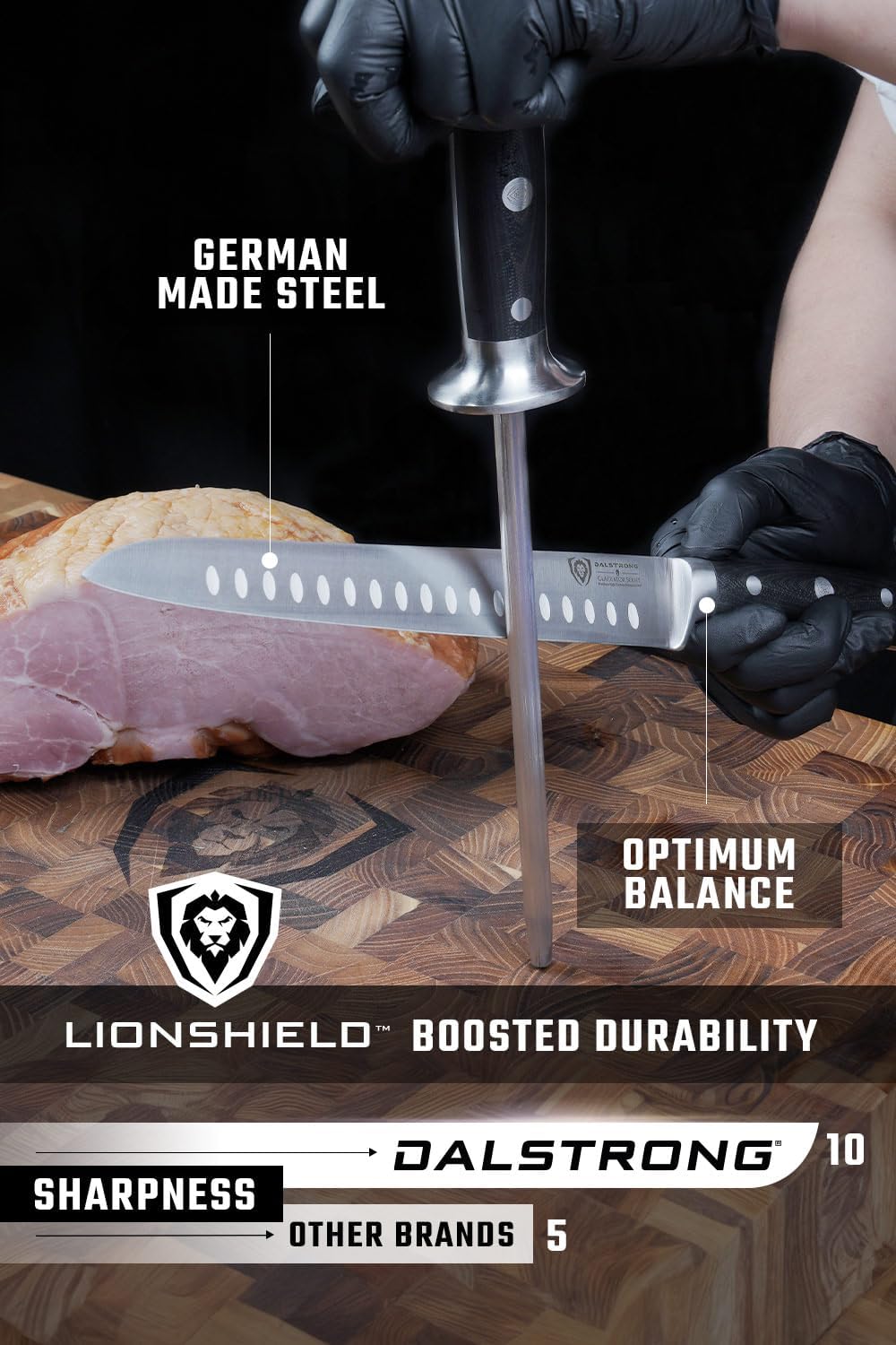 4-Pc Knife Set - Slicing, Butcher, Boning & Venator