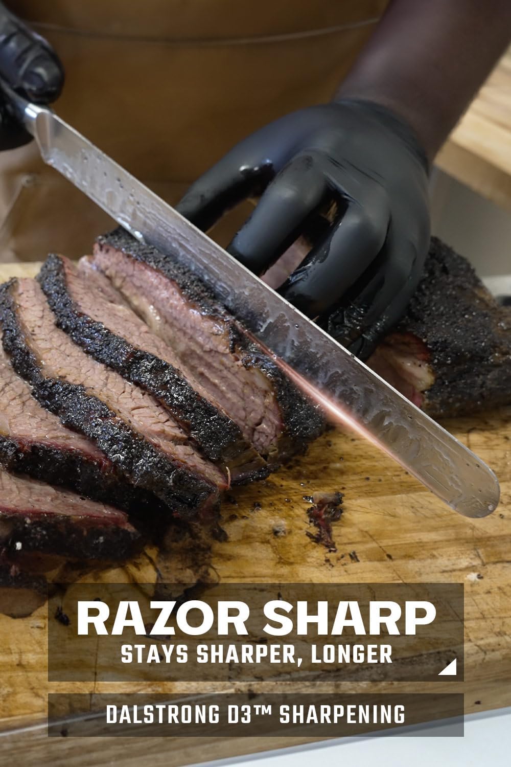 4-Pc Knife Set - Slicing, Butcher, Boning & Venator