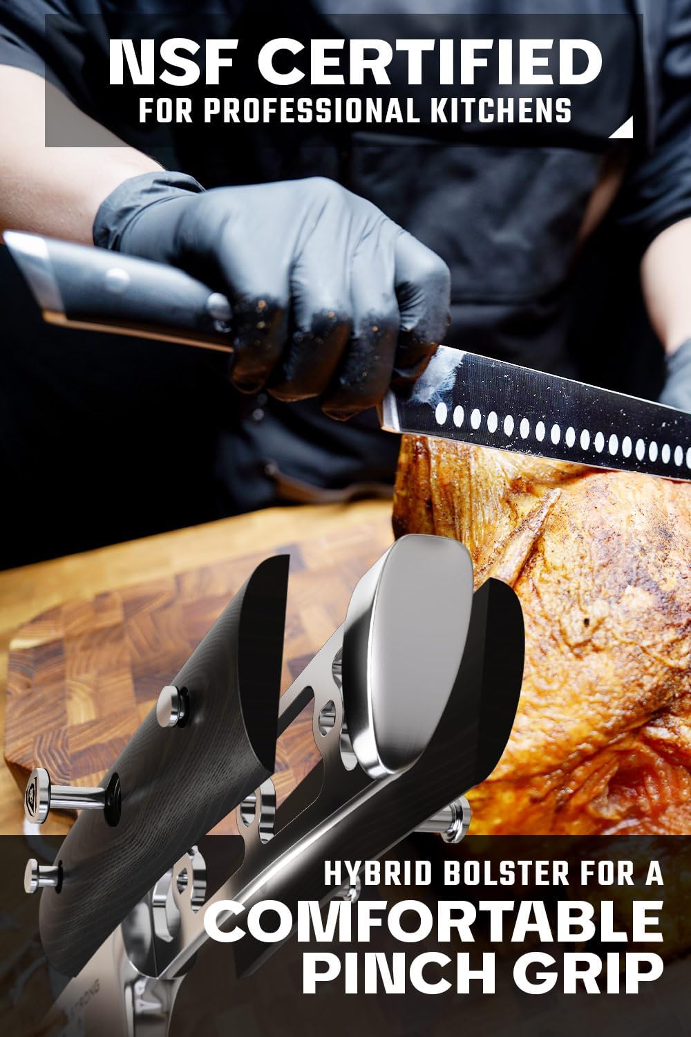 4-Pc Knife Set - Slicing, Butcher, Boning & Venator