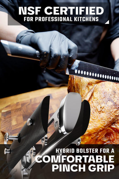 4-Pc Knife Set - Slicing, Butcher, Boning & Venator