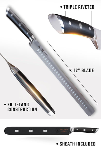 4-Pc Knife Set - Slicing, Butcher, Boning & Venator