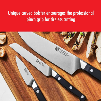 Pro 10-pc Knife Block Set - White