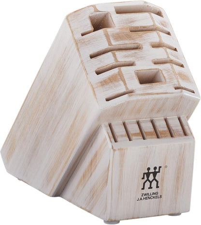 Pro 10-pc Knife Block Set - White