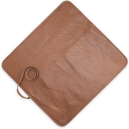 Knife Bag for Chefs–knife Roll Bag leather 7 slots – Leather Knife Case Noah (brown)