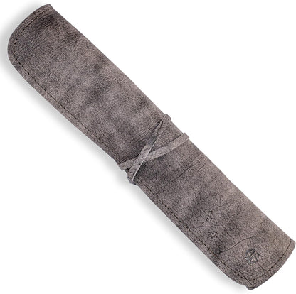 Knife Bag for Chefs–knife Roll Bag leather 7 slots – Leather Knife Case Noah (brown)