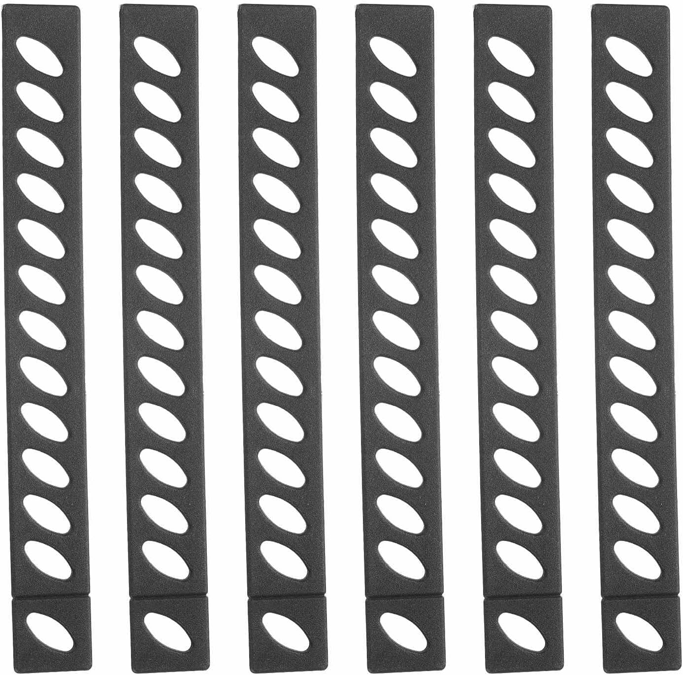 100Pcs Blade Edge Guard 7.87" x 0.94" x 0.16" Plastic Anti-scratch Knife Guards Blade Edge Protector for Kitchen Knife Protection Sleeves Cover, Black