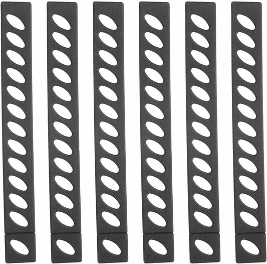 100Pcs Blade Edge Guard 7.87" x 0.94" x 0.16" Plastic Anti-scratch Knife Guards Blade Edge Protector for Kitchen Knife Protection Sleeves Cover, Black