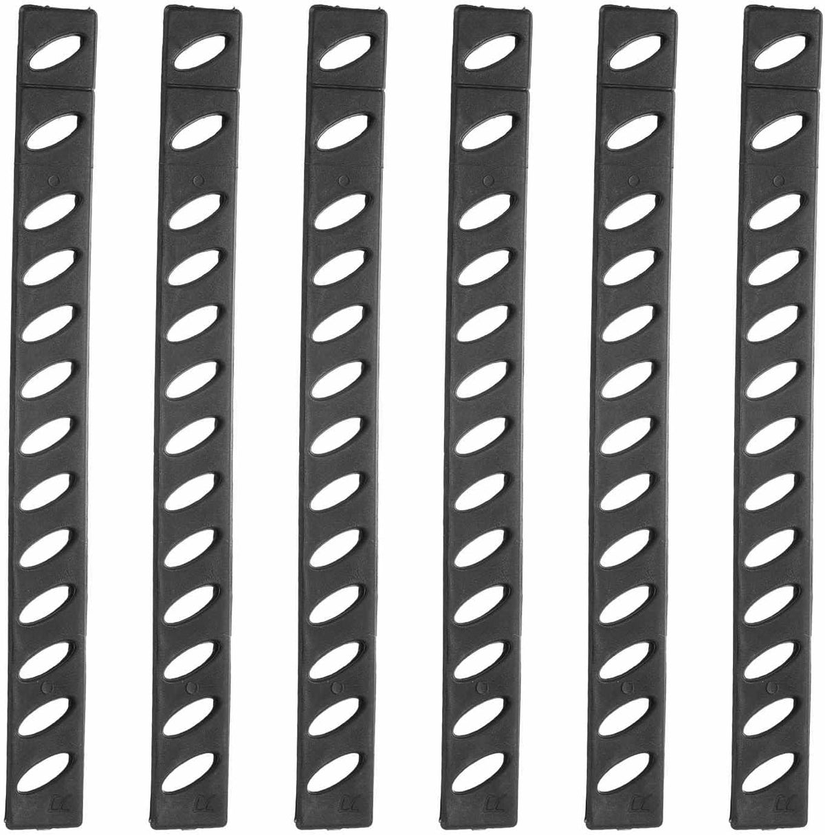 100Pcs Blade Edge Guard 7.87" x 0.94" x 0.16" Plastic Anti-scratch Knife Guards Blade Edge Protector for Kitchen Knife Protection Sleeves Cover, Black