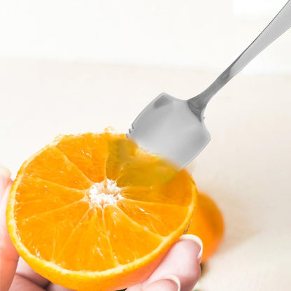 Grapefruit Serrated Knife Spoons : 2pcs Stainless Steel Spoons Serrated Grapefruit Utensils Tools for Citrus Fruits Kiwi Lemon Desserts Salads
