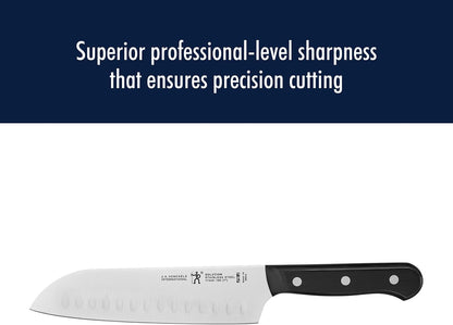Solution 2-Pc Santoku Knife Set, Razor-Sharp, German Engineered