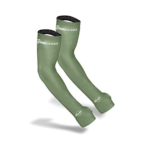 Gardening Arm Sleeves|UV Cooling Protective Sleeve Women & Men|Anti-Scratch Cover Sun UPF Outdoor Protection - Black - S/M