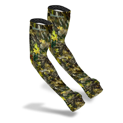 Gardening Arm Sleeves|UV Cooling Protective Sleeve Women & Men|Anti-Scratch Cover Sun UPF Outdoor Protection - Black - S/M