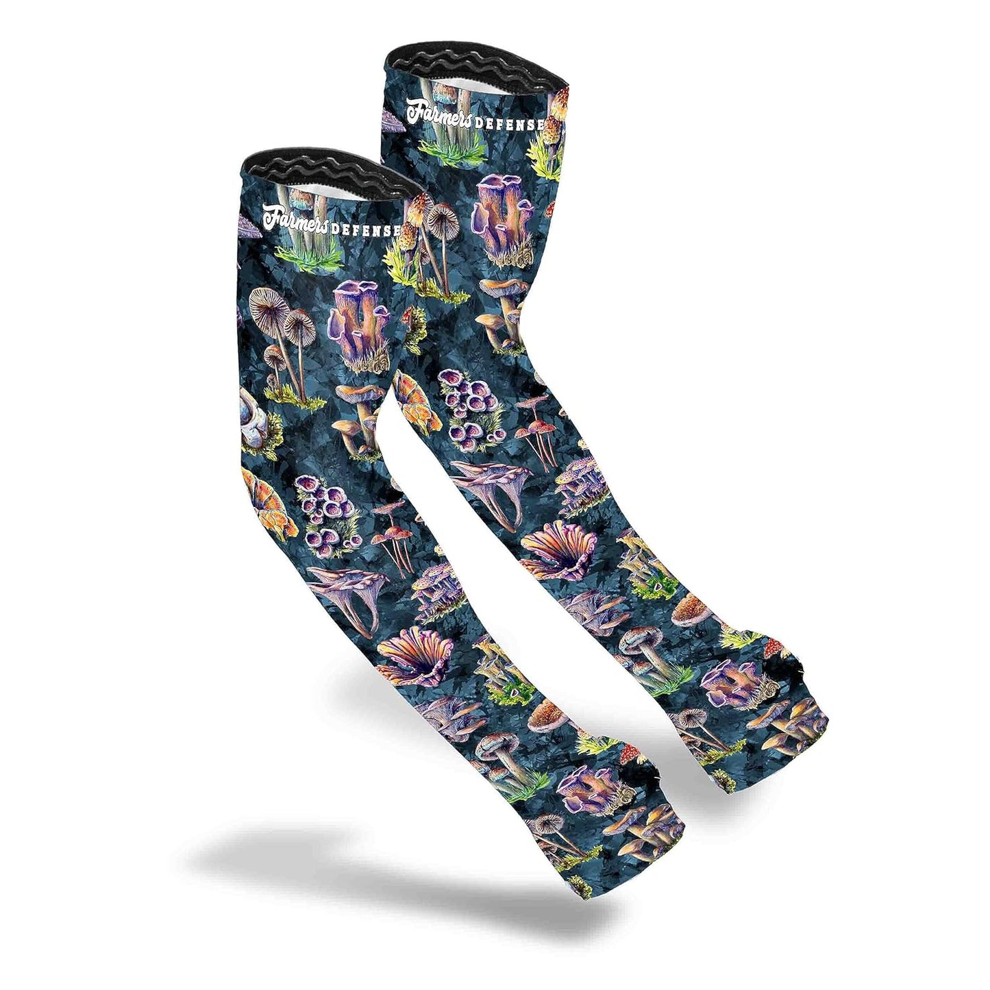 Gardening Arm Sleeves|UV Cooling Protective Sleeve Women & Men|Anti-Scratch Cover Sun UPF Outdoor Protection - Black - S/M