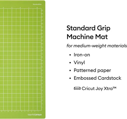 Mat Variety Pack (4 Count, 8.5in x 12in) | For Joy Xtra Machine - Includes 2 StandardGrip & 2 LightGrip