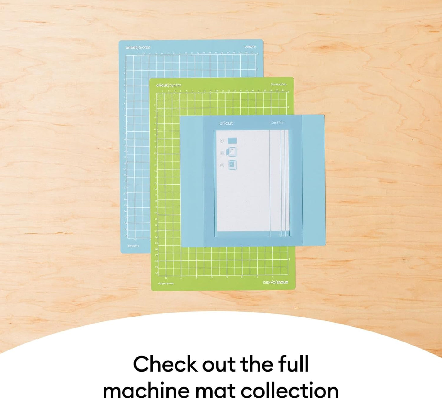 Mat Variety Pack (4 Count, 8.5in x 12in) | For Joy Xtra Machine - Includes 2 StandardGrip & 2 LightGrip