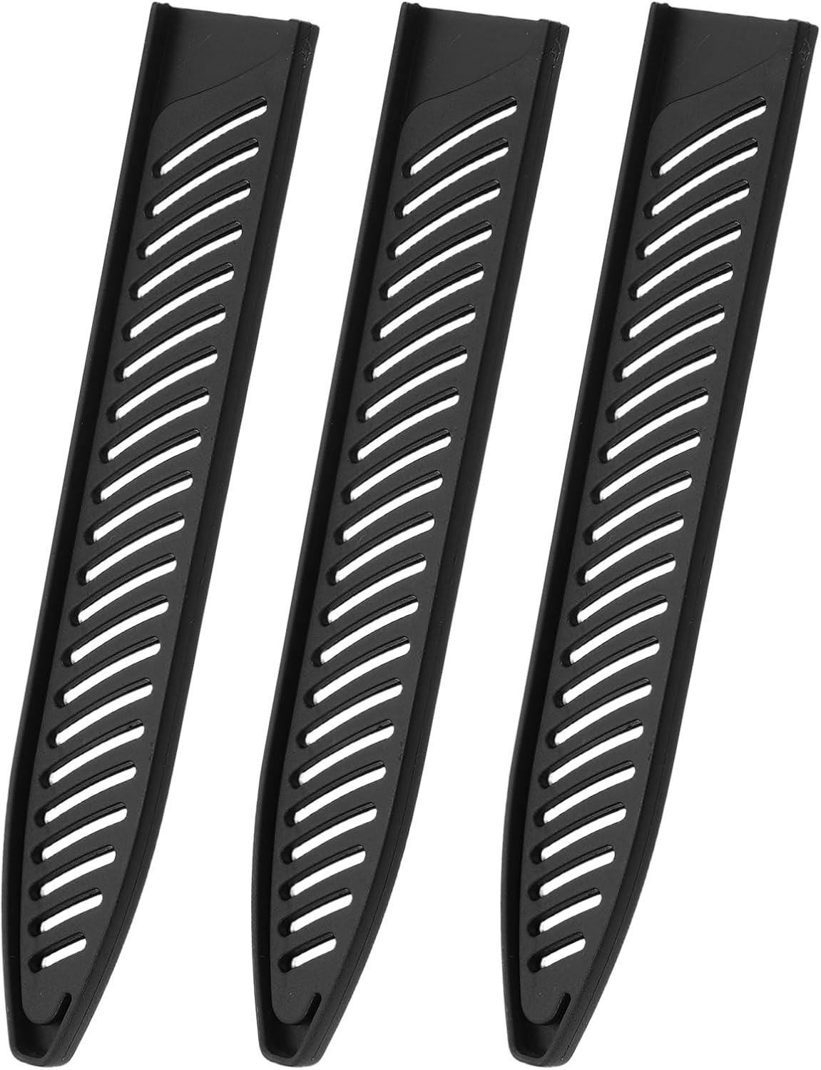 Knife Cover Sleeves Blade Edge Guards for 9.5" Carving Knife Protector Universal Blade Sheath for Kitchen, Black