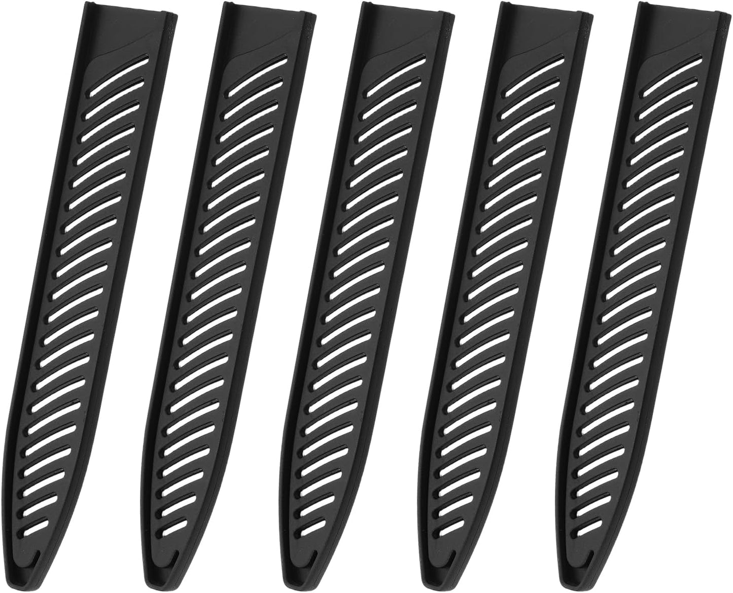Knife Cover Sleeves Blade Edge Guards for 9.5" Carving Knife Protector Universal Blade Sheath for Kitchen, Black