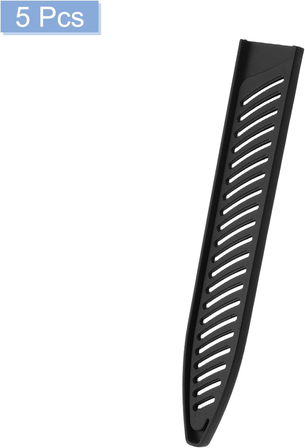 Knife Cover Sleeves Blade Edge Guards for 9.5" Carving Knife Protector Universal Blade Sheath for Kitchen, Black