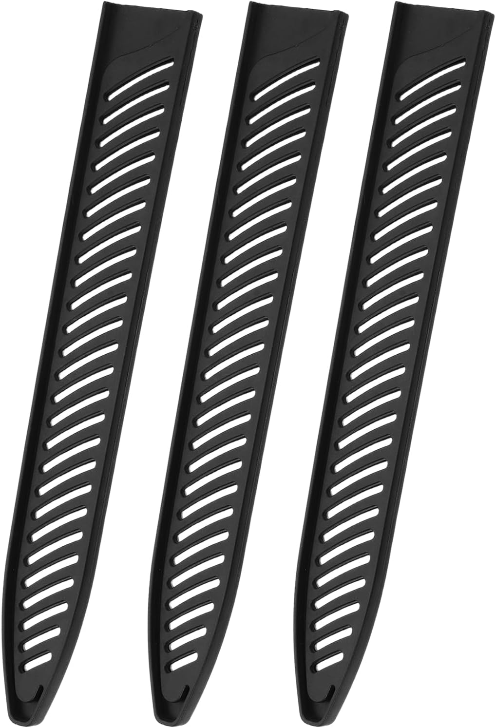 Knife Cover Sleeves Blade Edge Guards for 9.5" Carving Knife Protector Universal Blade Sheath for Kitchen, Black